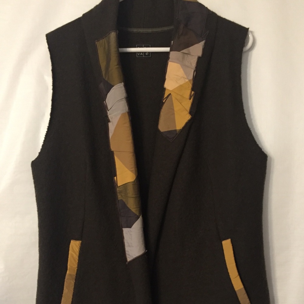TARA VAO - 100% Wool - Wmns Vest - M